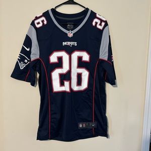 Men’s Small Nike Sony Michel New England Patriots Jersey 2018